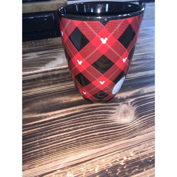 Disney Mickey Mouse Portrait  Red Black Ceramic Coffee Mug Cup - Picture 2 of 9